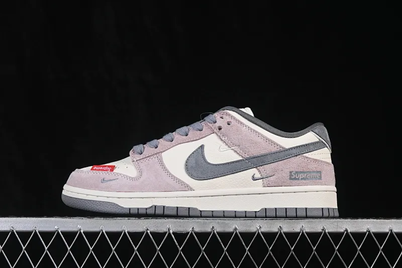 All categories Nk SB Dunk Series Nk SB Dunk Low High-end customized low-top sneakers Nike SB Dunk Low Gray, purple and white contrast colors High-end customized low-top casual sneakers DN3168-017
